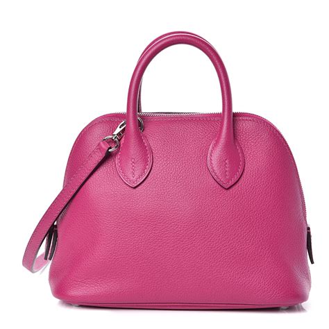 hermes mini bolide rose pourpre|Hermes Mini Bolide 1923 Bag Rose Azalee Evercolor .